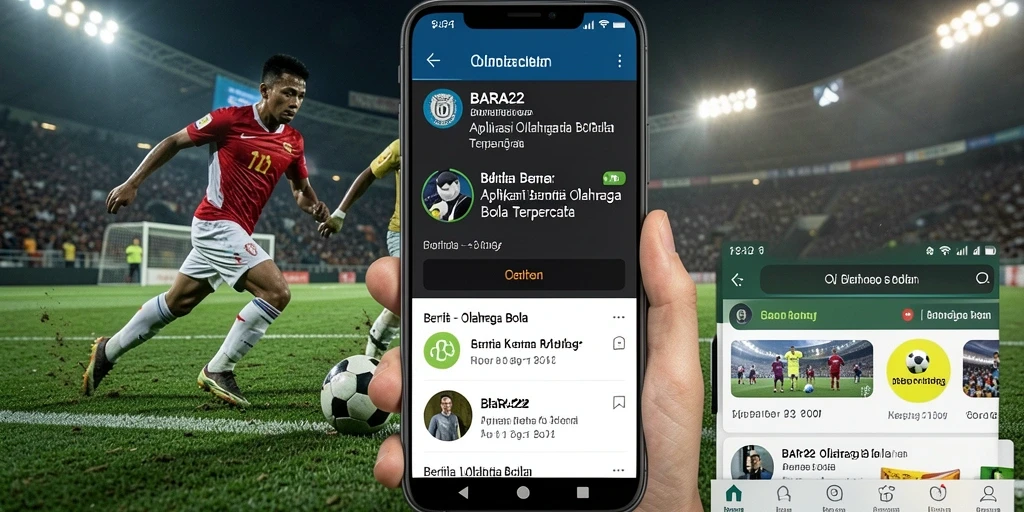Tampilan antarmuka BARA22 yang informatif dan menarik.